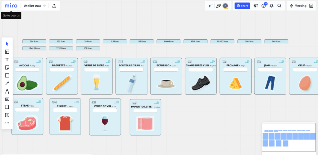 atelier eau en ligne